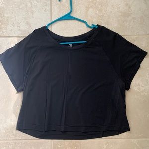 All in motion black T-shirt. Size medium. Worn once.